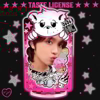 Image 2 of taste bear acrylic photocard stand