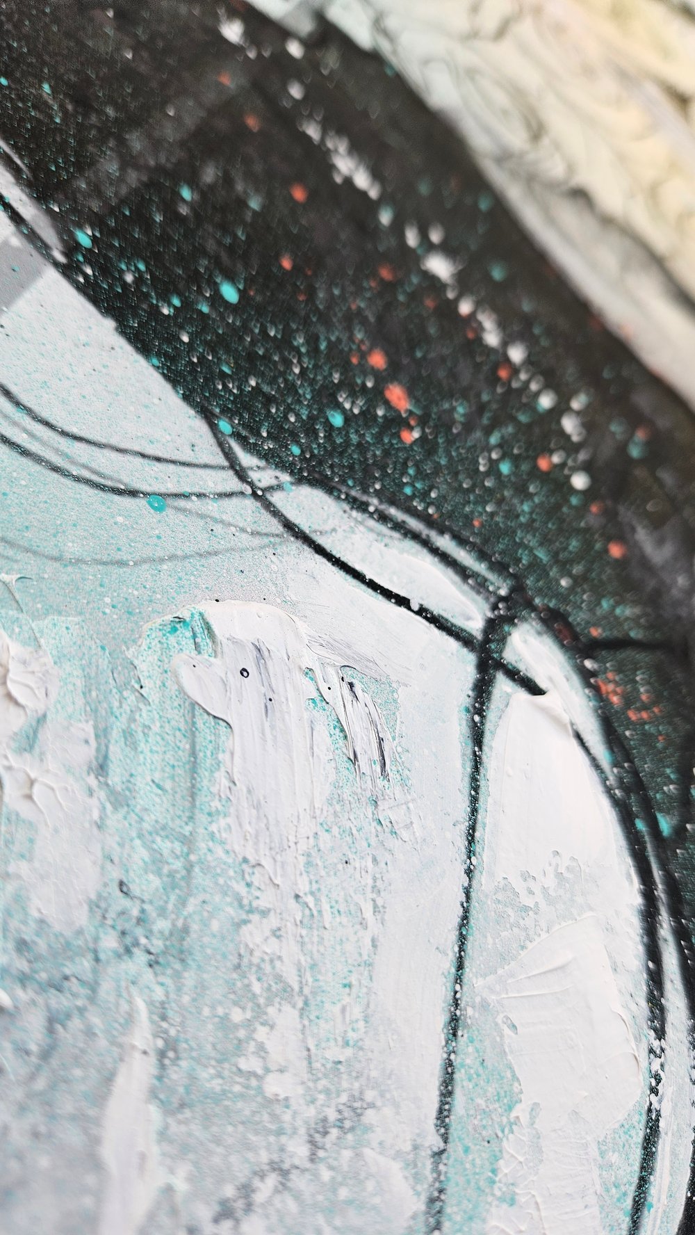 "Magical Balance" 1/1 UNIQUE - Mixed Media on paper - FREE WORLDWIDE SHIPPING!!!