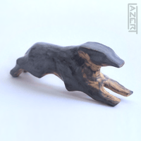 Image 2 of Greyhound - Wood Carving