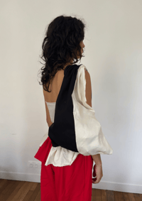 Image 1 of  Circle Bag Black and White