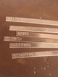 Image 1 of Custom Garden Markers