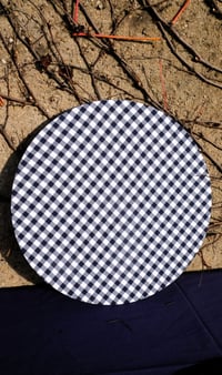 Image 1 of Set de table interchangeable  vichy bleu