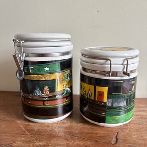 Image of Starbucks 'Nighthawks' Canister Set