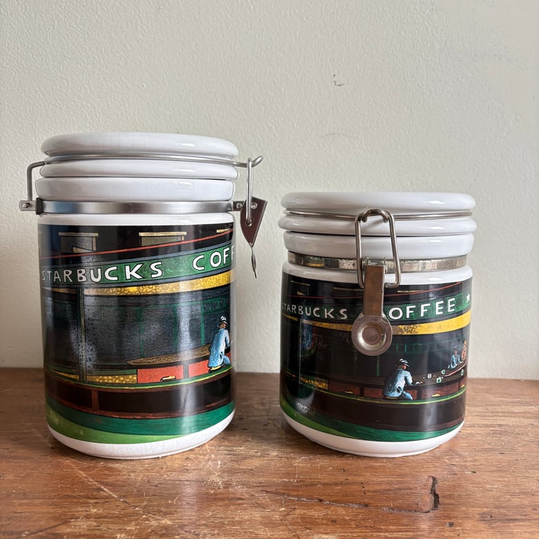 Image of Starbucks 'Nighthawks' Canister Set