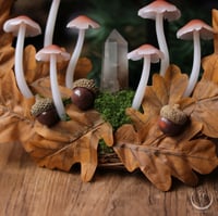 Image 5 of Glowing Fungi oak wreath