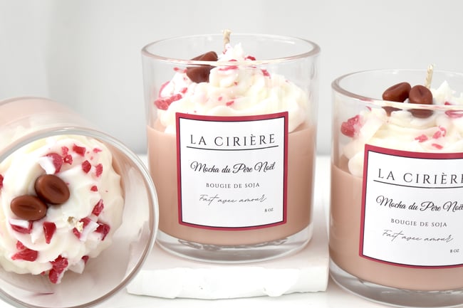 Bougie Mocha du Père Noël