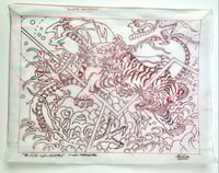 “Blaze of Glory” final drawing