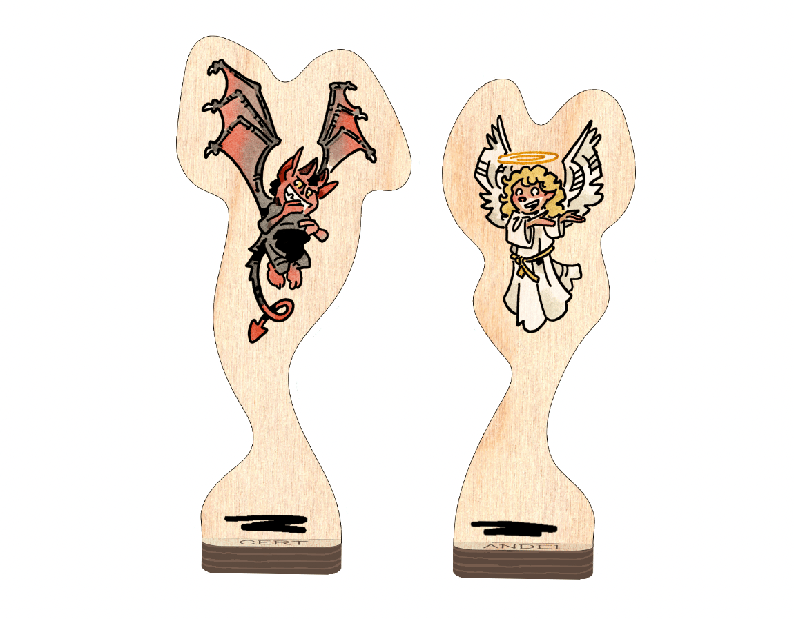 Image of Cert and Andel (Companions of Christmas)