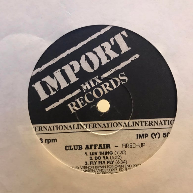 Image of Club Affair - Fired Up