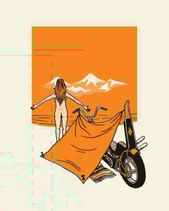 Image of "Peaker" print