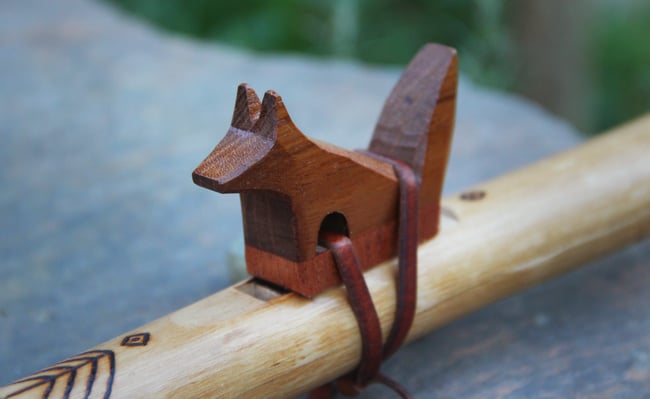 Hazel & Fox Branch Flute in B 432Hz