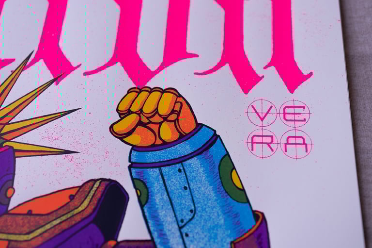 Scaler // Screenprinted Gig poster Image 4