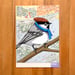 Image of Bundled Chickadee / unframed original painting