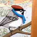 Image of Bundled Chickadee / unframed original painting