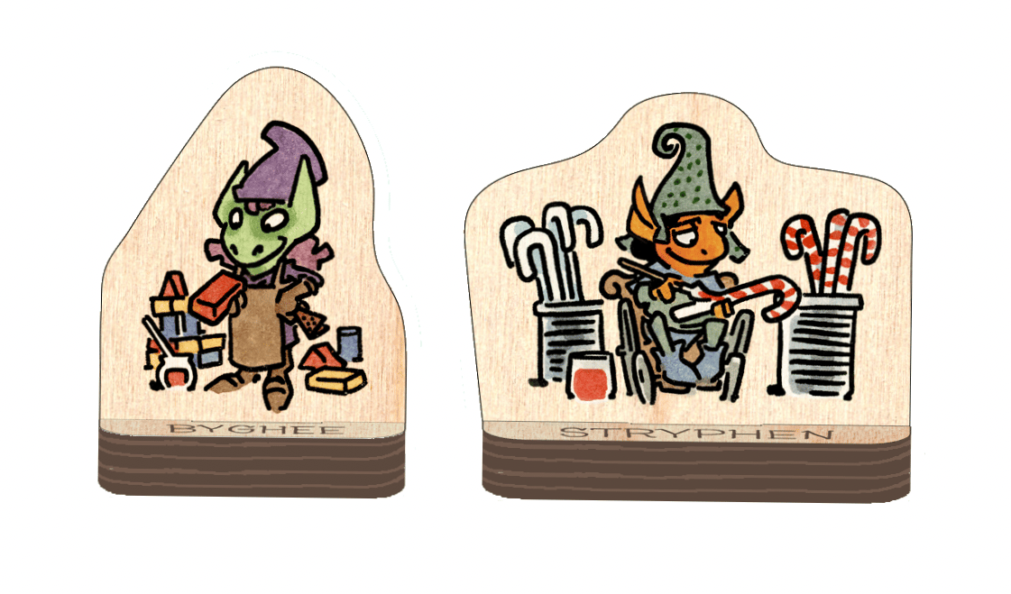 Image of Bighee and Stryphen (Companions of Christmas)