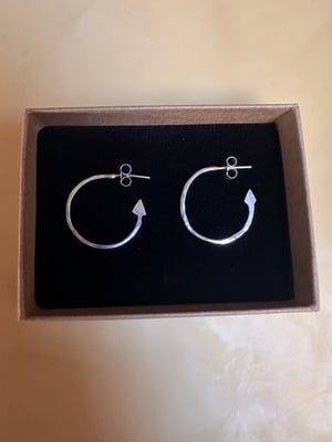 Image of ‘Demonology’ hoop earrings