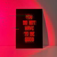 Image 4 of You Do Not Have to Be Good Carryall Pouch