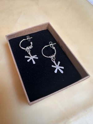 Image of ‘Celeste’’ hoop earrings