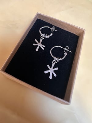 Image of ‘Celeste’’ hoop earrings