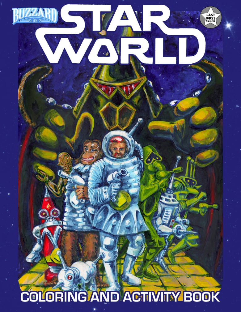 Image of Star World Coloring and Activity Book 