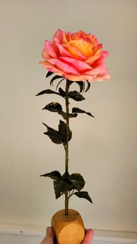 Image 5 of Handcrafted Paper Rose - Tutti Frutti