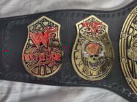 Image 2 of F Logo All Gold Smoking Skull 4mm Zinc SD