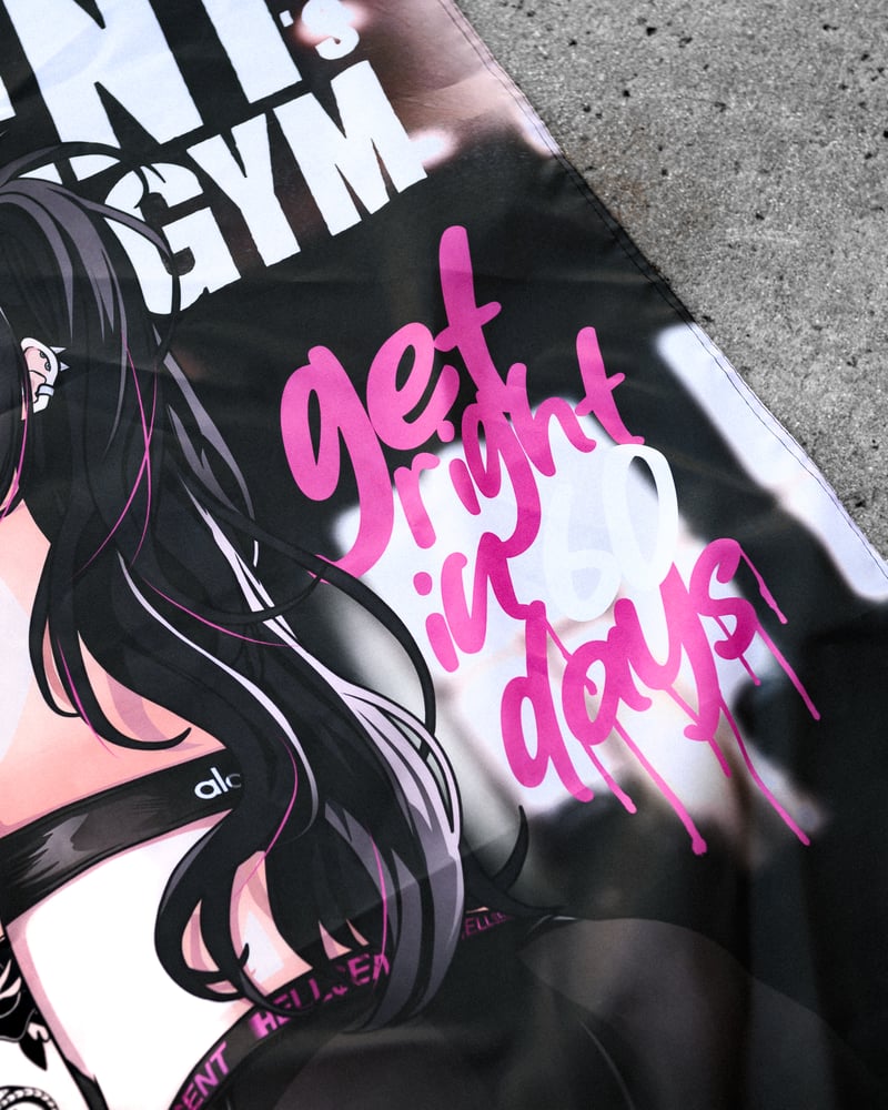 Image of Hellsent's Battle Gym Flag