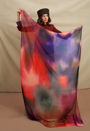 Image of MAXI FOULARD BOREAL