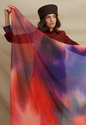 Image of MAXI FOULARD BOREAL