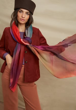 Image of MAXI FOULARD BOREAL