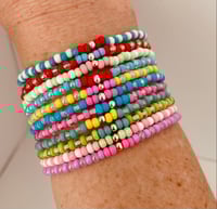Image 2 of Confetti Cabana Bracelets (multiple colors)