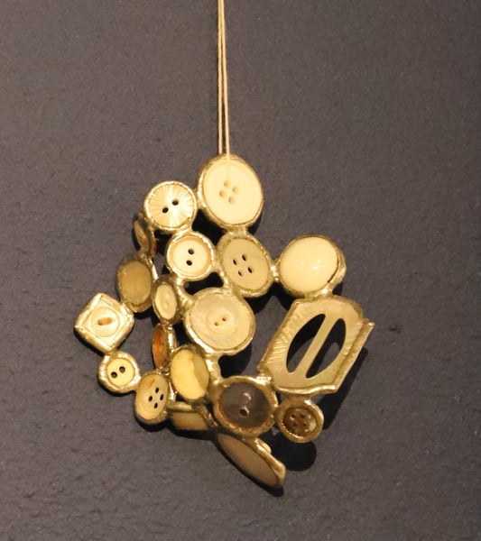 Image of Button Curtain 3