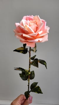Image 1 of Handcrafted Peach Rose - Coral Breeze