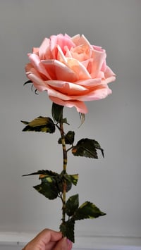 Image 2 of Handcrafted Peach Rose - Coral Breeze