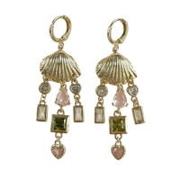 Gold Shell Dangles 5