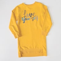 Image 6 of That Girl Lay Lay & Wonder Nation "Love Yourself Sweat & Sweatshirt Dress Bundle