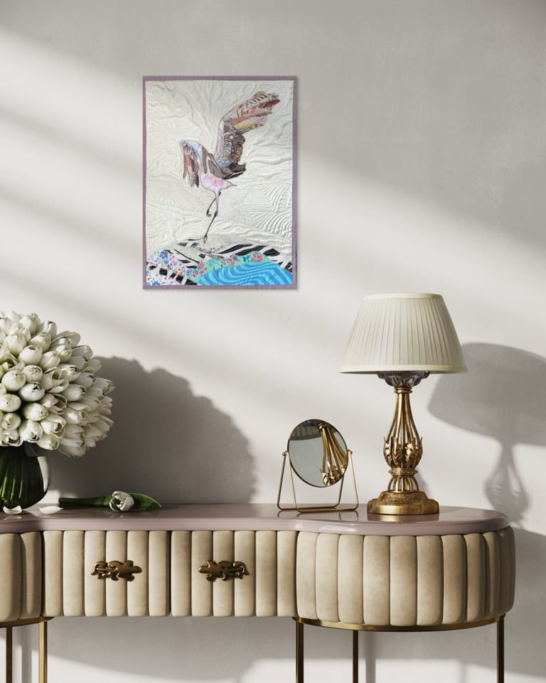 “Mother-of-Pearl Dance” - exquisite bird art  Image 11