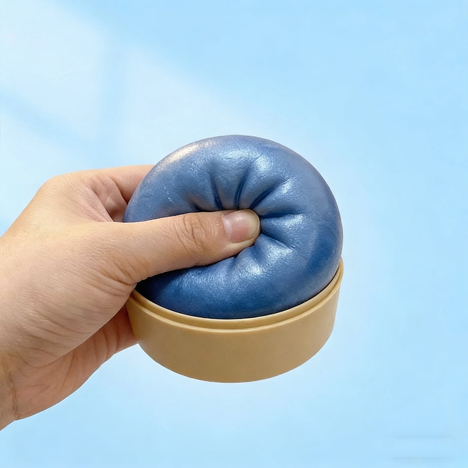 Image of Blind box Colorful Simulated Dumpling Squishy Relaxing Relieve Anxiety Antistress Enhance Happiness 