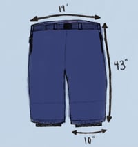 Image 5 of KHAKI POCKET TECHNICAL LIZARD PANTS