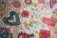 Image 3 of Christmas Paper Mache Bowl – Large Festive Decorative Dish | Handmade Holiday Home Decor