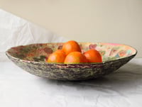 Image 7 of Christmas Paper Mache Bowl – Large Festive Decorative Dish | Handmade Holiday Home Decor