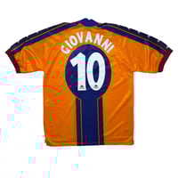 Image 2 of Barcelona Away Shirt 1997 - 1998 (L) Giovanni 10