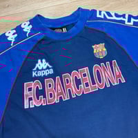 Image 3 of Barcelona Training Shirt 1997 - 1998 (M)