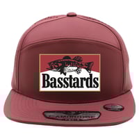 Image 5 of “Smokin’ Bass” Mesh SnapBack Hat