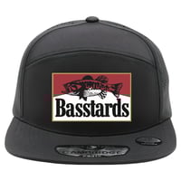 Image 3 of “Smokin’ Bass” Mesh SnapBack Hat