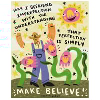 "Befriend Imperfection" 8x10 Print