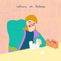 Image 2 of COSTRUIRE CON LENTEZZA stampa 20x20