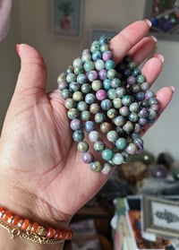 Image 2 of Ruby in kyanite bracelet, Crystal bracelet