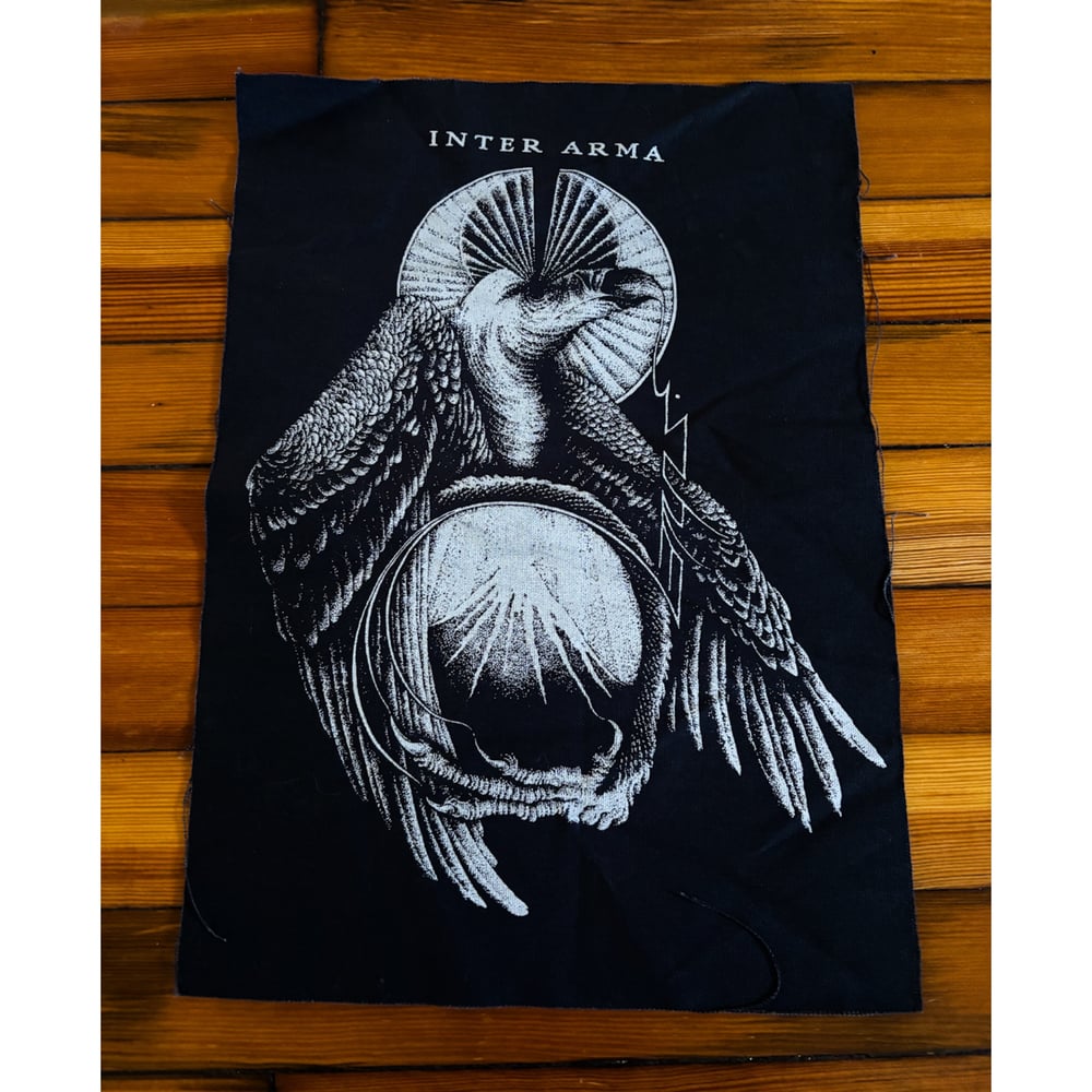 Image of SKY BURIAL VULTURE BACK PATCH