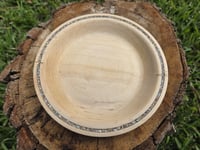 Shell inlayed plate